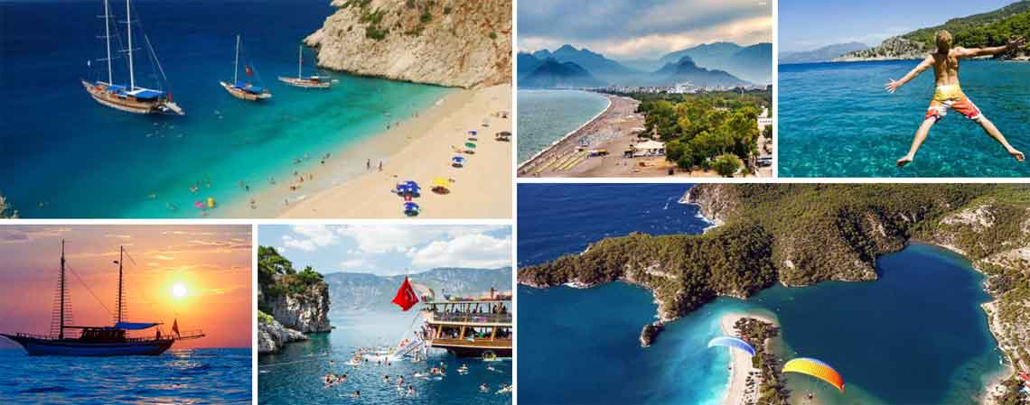 Viaje Azules y Crucero Goletas en Turquía